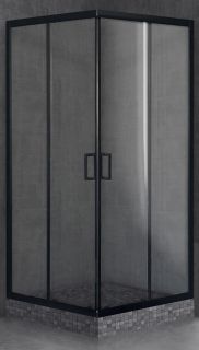 Душевой уголок Royal Bath HPD 90x90см чёрный RB90HPD-T-BL