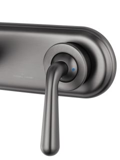 Встраиваемый смеситель для раковины Wonzon & Woghand Steam WW-88869008-BGM тёмный графит