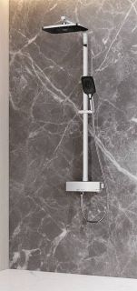 Душевая стойка Rose R1096 с термостатом хром