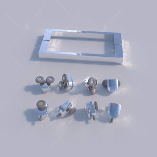 Душевой уголок RGW CL-34 32093488-11 80x80см хром