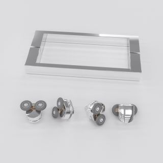 Душевой уголок RGW CL-48 (CL-14 + Z-050-1) 32094896-011 160x90см хром