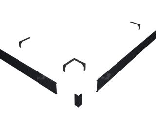 Экран для душевого поддона RGW N/ST-21 G 50231594-02 90x140см графит