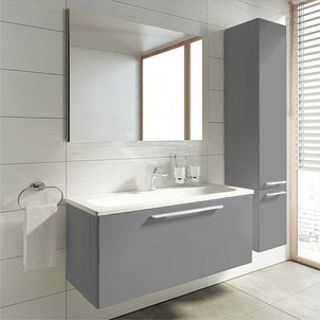 Ravak Шкаф боковой SB 300 L Ring серый