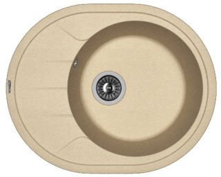 Кухонная мойка Florentina Родос 620 бежевый