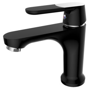 Смеситель для раковины РМС SL123BLACK-001F чёрный