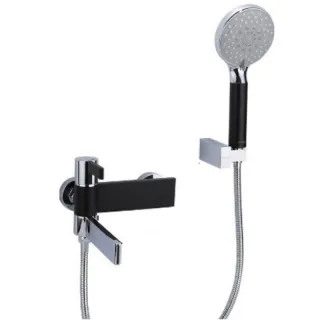 Смеситель для ванны Gappo G3281 хром/чёрный