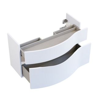 Тумба под раковину Kerama Marazzi Riva RV.100Lh\WHT.M левая 100 см белый матовый