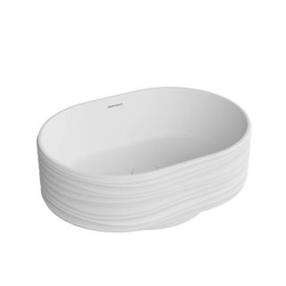 Раковина накладная Kerama Marazzi ArtBasin Sabbia SA.wb.50\WHT.M 50 см белый матовый