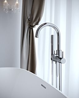 Напольный смеситель для ванны Timo Saona хром 2310/00Y-CR