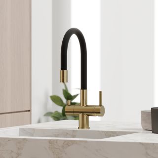 Смеситель для кухни Sancos Lucia SC4004BG брашированное золото