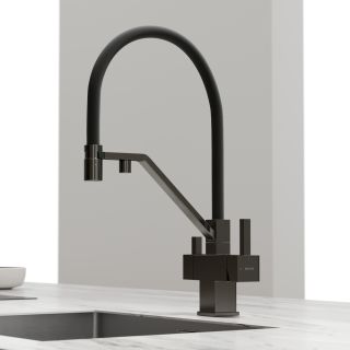 Смеситель для кухни Sancos Loro SC4007GG воронёная сталь