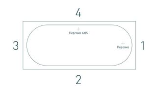 Ванна из искусственного камня Salini Ornella S-Sense 102314GRF 170x80см RAL полностью