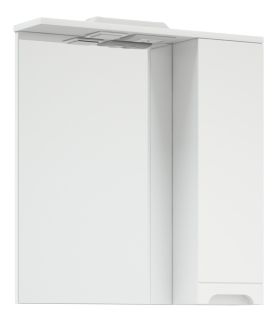 Зеркало-шкаф с подсветкой Corozo Лея SD-00001508 65/С" белый