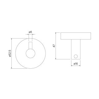 Крючок IDDIS Sena хром SENSS10i41