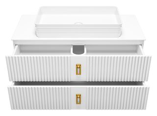 Подвесная тумба под раковину Brevita Sevilla SEV-09105-0102Я 105см белый