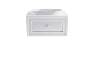 Тумба с раковиной Astra-Form Шарм 4631177715051 80 см белый матовый