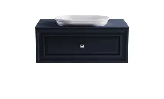 Тумба с раковиной Astra-Form Шарм 4631177715105 90 см серый матовый