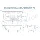 Ванна чугунная Delice Haiti Luxe DLR230639R-AS 180х80 с отверстиями под ручки и антискользящим покрытием
