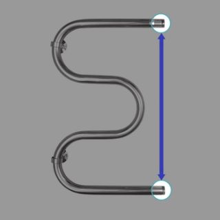 Полотенцесушитель водяной Energy Solo 600x600