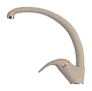 Смеситель для кухни Polygran Высокий песочный 003189