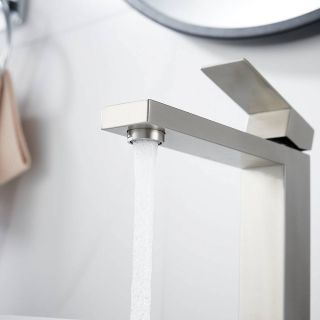 Смеситель для раковины Shevanik S7011L сатин