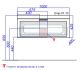 Тумба под раковину Aqwella Империя 100 Emp.01.10/W