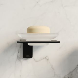 Мыльница IDDIS Slide подвесная чёрный матовый SLIBSG0i42