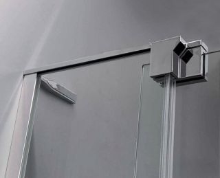 Душевой уголок CEZARES SLIDER-AH-1-90-100/110-GRIGIO-NERO