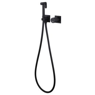 Гигиенический душ ABBER Rund AF8725B со смесителем чёрный матовый