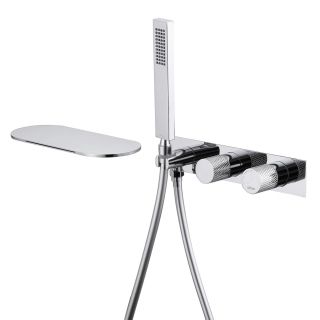 Встраиваемый смеситель для ванны ABBER Rund AF8731 хром