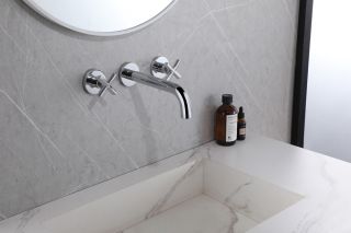 Встраиваемый смеситель для раковины ABBER Wasser Kreis AF81121 хром