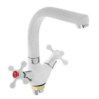 Смеситель для кухни Frap F5408-8 белый