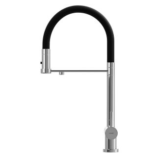 Смеситель для кухни Kohr Berga Series 1LQ280204CP-0000A хром/чёрный