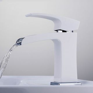 Смеситель для раковины Gappo G1007-30 белый/хром