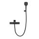 Смеситель для ванны и душа Kohr ZORN 1LN080400DB чёрный