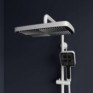 Душевая стойка RGW SP-35W 51140135-03 с термостатом белый