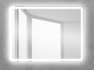 Зеркало BelBagno с LED-подсветкой и кнопочным управлением SPC-MAR-500-600-LED-BTN