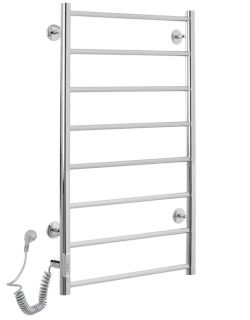 Полотенцесушитель электрический Domoterm Аврора DMT 109-8 50x90 EKT L хром
