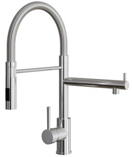 Смеситель для кухни Florentina Стелла с подключением под фильтр хром