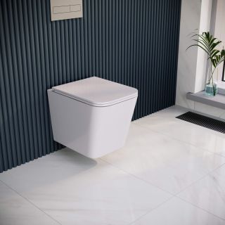 Унитаз подвесной RGW SW-45 65420245-01 безободковый белый