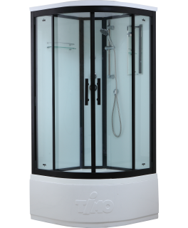 Timo Standart T-6690 B Black душевая кабина (90*90*220)