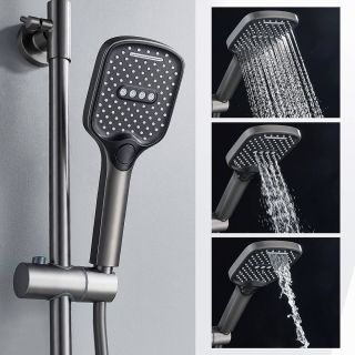 Душевая стойка Splenka S06.24.09 графит