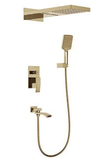 Душевой комплект Gappo G7107-73 золотой сатин