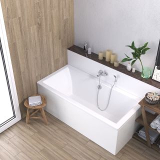 Акриловая ванна Berges Tari 170x80см белый 050028