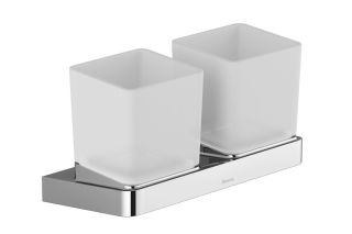Ravak Держатель с двумя стаканами (стекло) TD 220.00