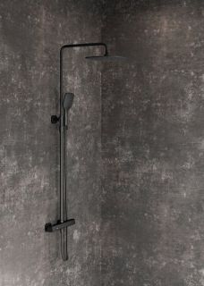 Душевая стойка Ravak 10° Free чёрный X070160