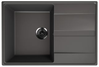 Кухонная мойка Ulgran Quartz Prima 750-09 асфальт