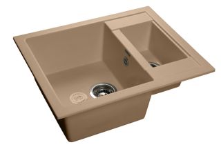 Мойка кухонная GranFest Топаз Quadro Q-610 K топ