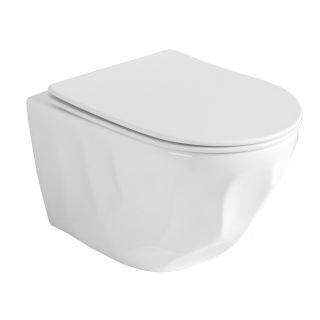 Унитаз подвесной Tornado Gid Tr2196TFX 62263Y белый 49x35.5x34