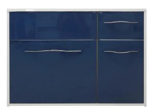 Подвесная тумба под раковину Эстет Barcelona ФР-00003576 Л 90см два ящика одна дверь